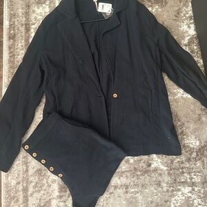 Free people blazer set